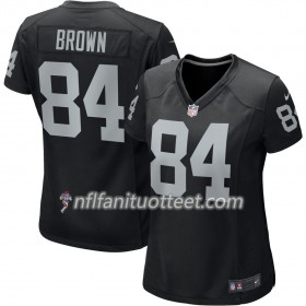 Nainen Oakland Raiders NFL Pelipaita Antonio Brown 84 Nike Musta 